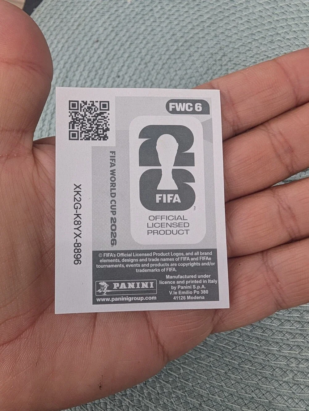Panini FIFA World Cup 2026 Official Sticker FWC6 - Picture 2 of 3